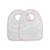 Bavoir Imperméable velcro Snake Rose Pale (2pcs) - Jollein ROSE 2 - vertbaudet enfant 