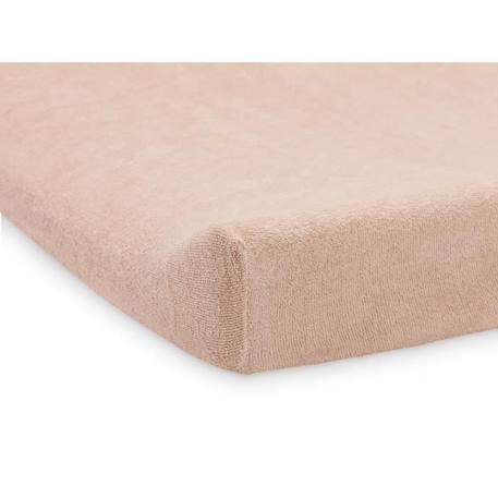 Housse matelas à langer Éponge Rose Pâle ROSE 1 - vertbaudet enfant 