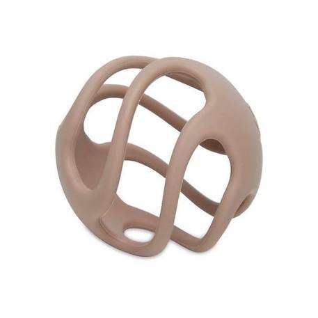 Anneau de dentition Balle Silicone Silicone Biscuit - Jollein - Bébé MARRON 2 - vertbaudet enfant 