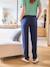 Pantalon de grossesse en gaze de coton marine+terracotta+Vert 4 - vertbaudet enfant 