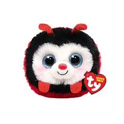 Jouet-Premier âge-Peluche TY PUFFIES - Izzy la coccinelle - Blanc - Pour enfant à partir de 3 ans