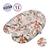 Coussin de maternité et d'allaitement Multirelax jersey rose nude/floral ROSE 2 - vertbaudet enfant 