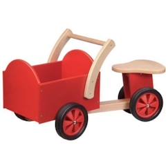 Jouet-Jeux de plein air-Vélo Triporteur pour Enfant - NEW CLASSIC TOYS - REF 1400 - Rouge - 3 Roues - 24 mois et plus