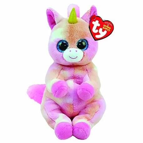 Peluche Skylar la Licorne 15 cm - TY - Blanc - Mixte - Enfant - Multicolore BLANC 1 - vertbaudet enfant 