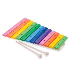 Jouet-Jeux d'imitation-Xylophone en bois New Classic Toys 12 tons 33 cm - Jouet musical pour enfants