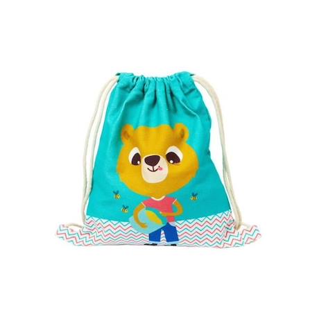 Fille-Accessoires-Draeger la carterie - Sac à dos enfant OURSON - Multicolore