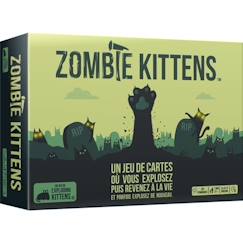 Jouet-Jeux de société-Jeux de société - Exploding Kittens - Zombie Kittens - Jeu de société en famille