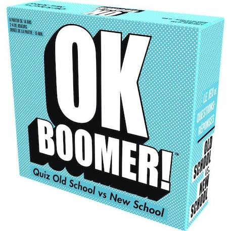 Ok Boomer - Jeu de société - GOLIATH BLEU 2 - vertbaudet enfant 