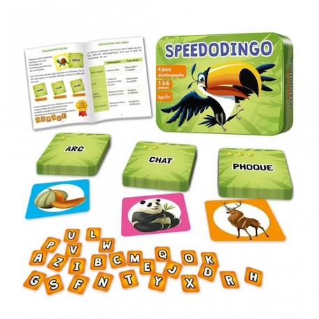 Jeu enfants - AC-DÉCO - Speedodingo CP-CE2 - Apprentissage du français - 4 jeux amusants BLEU 3 - vertbaudet enfant 