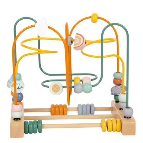 Circuit de motricité Safari - SMALL FOOT - Pour enfants de 12 mois et plus - Design safari moderne - Multicolore BLANC 3 - vertbaudet enfant 