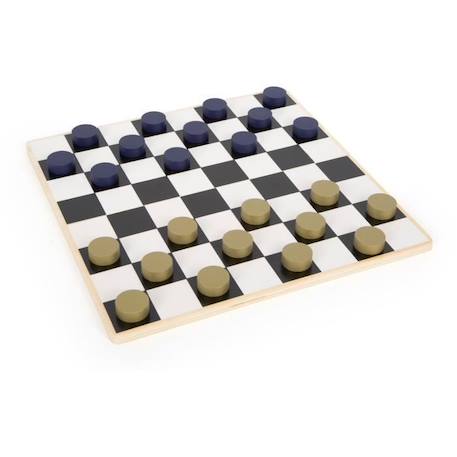 Small foot company - Échecs et Backgammon Gold Edition - LEGLER BLANC 2 - vertbaudet enfant 