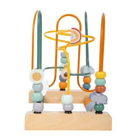 Circuit de motricité Safari - SMALL FOOT - Pour enfants de 12 mois et plus - Design safari moderne - Multicolore BLANC 4 - vertbaudet enfant 