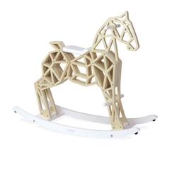 Jouet-Premier âge-Cheval à bascule Diamant - VILAC - Pour Enfant - Intérieur - Blanc - Bois