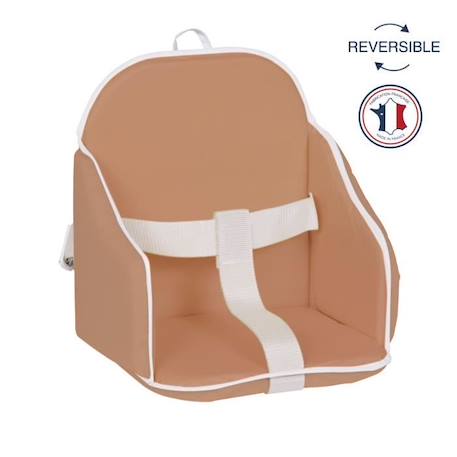 Coussin Chaise Haute Bébé PVC - Candide - Réglable - Sécurité - Fabriqué En France MARRON 2 - vertbaudet enfant 
