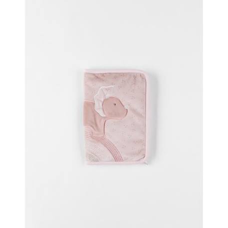 Protège carnet de santé Veloudoux Lina & Joy - rose ROSE 2 - vertbaudet enfant 