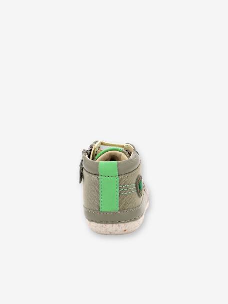 Bottillons textile bébé Sonistreet 928060-10-201 KICKERS® kaki 4 - vertbaudet enfant 