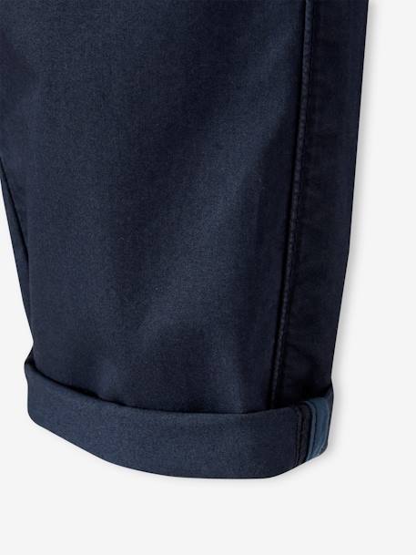 Pantalon style cargo facile à enfiler garçon bleu nuit+sable 5 - vertbaudet enfant 