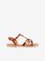 Sandales cuir enfant Badami LES TROPEZIENNES® PAR M.BELARBI bronze+marron 5 - vertbaudet enfant 