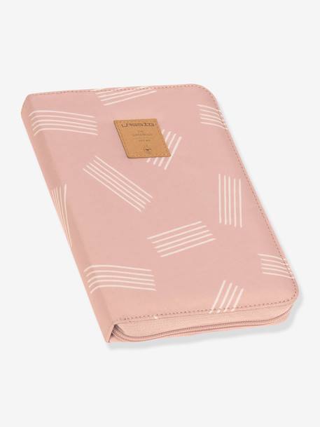 Pochette carnet de santé LÄSSIG Floral menthe+Rayures rose+Universe anthracite 5 - vertbaudet enfant 