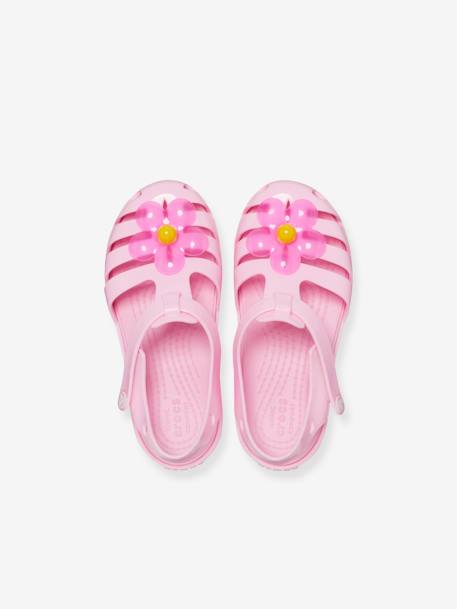 Sabots bébé 208445 Isabella Charm Fisherman Sandal CROCS™ rose 6 - vertbaudet enfant 