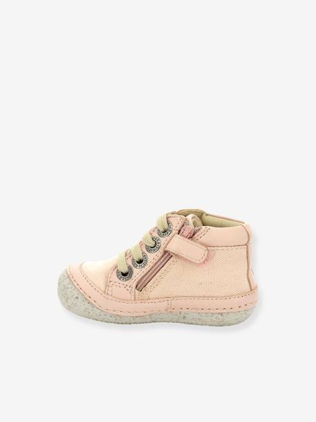 Bottillons textile bébé Sonistreet 928061-10-131 KICKERS® rose 3 - vertbaudet enfant 