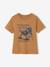 Tee-shirt motif dinosaure garçon bleu grisé+cappuccino 4 - vertbaudet enfant 