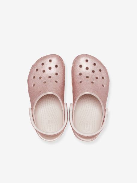 Sabots bébé 206992 Classic Glitter CROCS™ rose nude 6 - vertbaudet enfant 