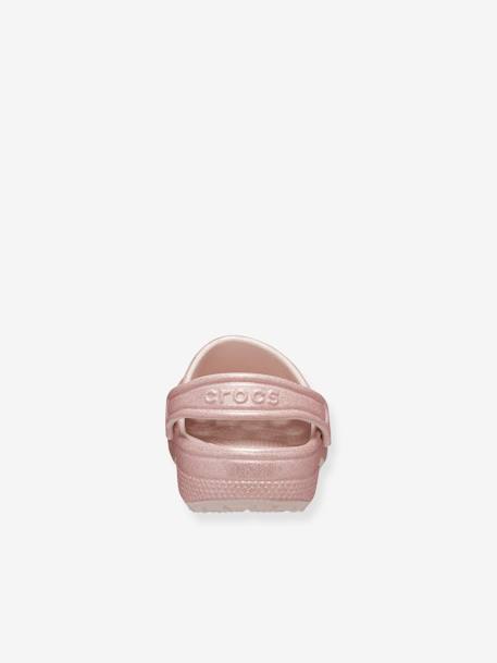 Sabots bébé 206992 Classic Glitter CROCS™ rose nude 5 - vertbaudet enfant 