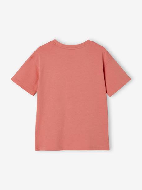 Tee-shirt photoprint garçon corail+écru+vert d'eau 3 - vertbaudet enfant 