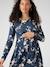 Robe de grossesse Limbo ENVIE DE FRAISE rayé bleu 2 - vertbaudet enfant 