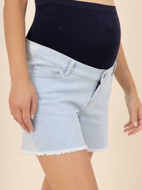 Short en jean de grossesse Elvis ENVIE DE FRAISE stone 2 - vertbaudet enfant 