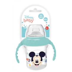 Puériculture-Repas-Vaisselle, coffret repas-Disney Baby - Tasse apprentissage avec ance Mickey