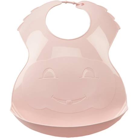 THERMOBABY Bavoir semi-rigide - Rose poudré ROSE 1 - vertbaudet enfant 