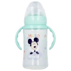 Puériculture-Repas-Biberonnerie-BIBERON de transition Mickey 360ml