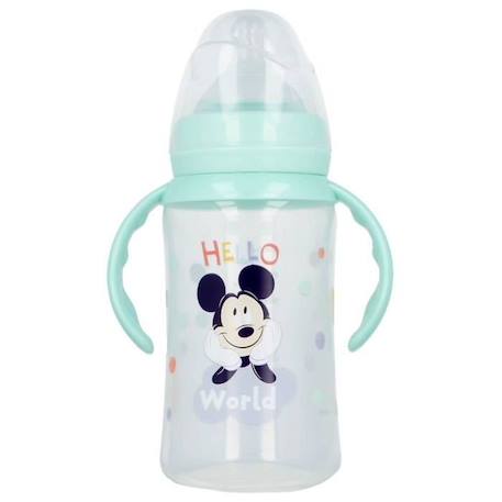 BIBERON de transition Mickey 360ml BLEU 1 - vertbaudet enfant 