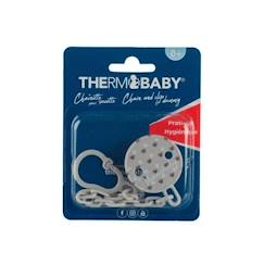 THERMOBABY Attache sucette clip - Gris Savane  - vertbaudet enfant