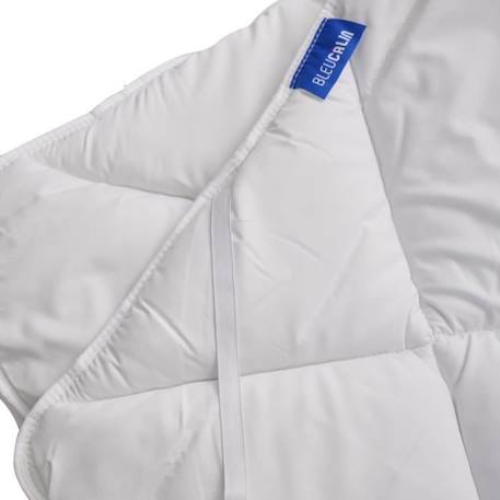 BLEU CALIN Surmatelas 90x190 cm - Moelleux et Respirant - Lavable à 95°C - Enveloppe anti-transpiration - Fabriqué en France BLANC 3 - vertbaudet enfant 