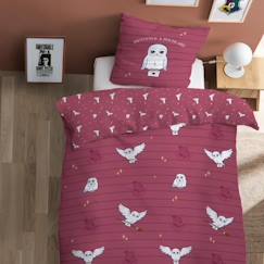 Linge de maison et décoration-Linge de lit enfant-HARRY POTTER WB HEDWIGE  140x200 cm