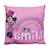 Coussin imprimé 100% coton, DISNEY MINNIE SHOPPING. Taille : 40x40 cm ROSE 3 - vertbaudet enfant 