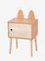 Table de chevet renard en bois roux 1 - vertbaudet enfant 