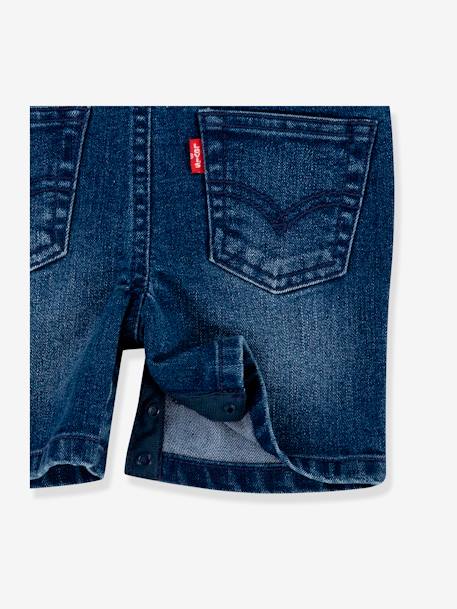 Salopette en jean bébé Levi's® denim brut 5 - vertbaudet enfant 