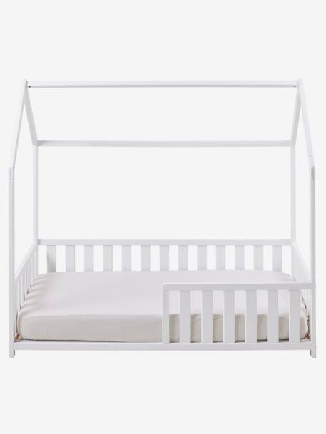 Lit cabane enfant 70 x140 cm blanc 2 - vertbaudet enfant 