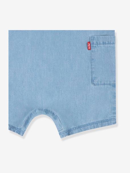 Ensemble combinaison + bob bébé Levi's® denim bleached 4 - vertbaudet enfant 