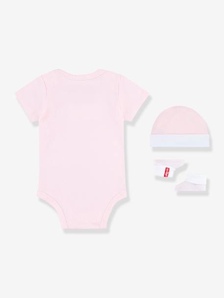 Ensemble 3 pièces bébé Batwin de Levi's® bleu ciel+rose pâle 11 - vertbaudet enfant 