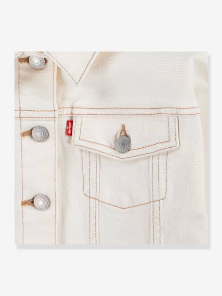 Veste en jean fille Levi's® écru 3 - vertbaudet enfant 