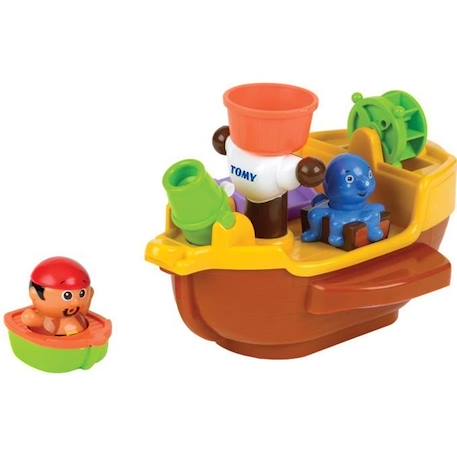 Jouet de bain TOMY TOOMIES - BAIN Pirat'eau - Pour enfants de 18 mois et plus JAUNE 1 - vertbaudet enfant 