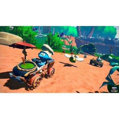 Schtroumpfs Kart - Jeu PS4 BLEU 6 - vertbaudet enfant 