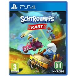 Jouet-Jeux vidéos et jeux d'arcade-Jeux vidéos-Schtroumpfs Kart - Jeu PS4