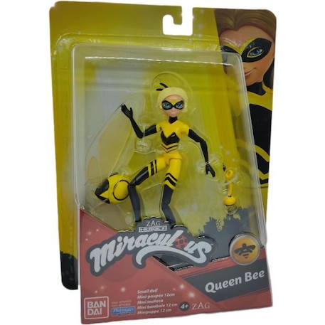 Mini-poupée Queen Bee - MIRACULOUS - 12 cm - Jaune et noir - 4 ans et plus JAUNE 2 - vertbaudet enfant 