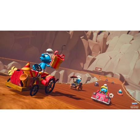 Schtroumpfs Kart - Jeu PS4 BLEU 3 - vertbaudet enfant 